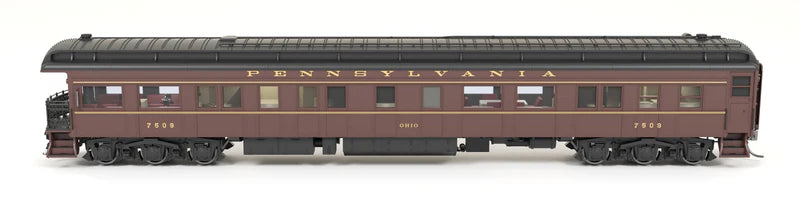 Broadway Limited Z74D Business Car, PRR 7509, "Ohio", 1950's Appearance, HO Scale