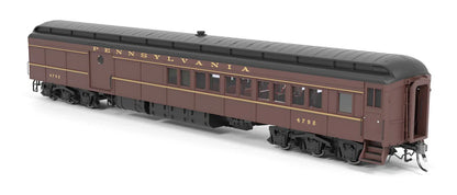 Broadway Limited PRR PB70 Coach-Baggage Combine - PRR 4792 - 1950's Paint - HO Scale