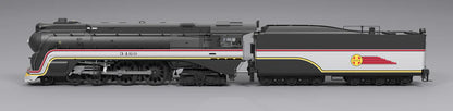 Broadway Limited Imports Brass Hybrid Streamlined Hudson | ATSF #3460 | Valley Flyer Fantasy Paint | Paragon4 Sound | DC/DCC | Smoke | HO Scale