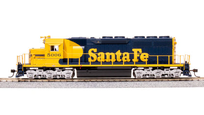 Broadway Limited Imports EMD SD40 Low Nose - Santa Fe #5010 - Warbonnet - Stealth (Non-Sound) - DCC-Ready - HO Scale