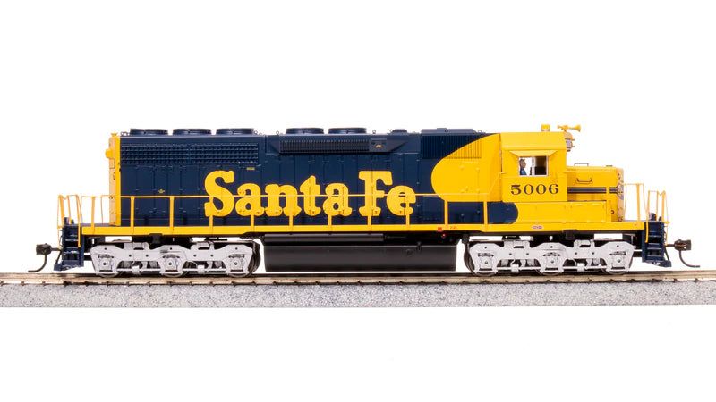 Broadway Limited Imports EMD SD40 Low Nose - Santa Fe #5010 - Warbonnet - Stealth (Non-Sound) - DCC-Ready - HO Scale