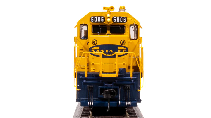 Broadway Limited Imports EMD SD40 Low Nose - Santa Fe #5010 - Warbonnet - Stealth (Non-Sound) - DCC-Ready - HO Scale