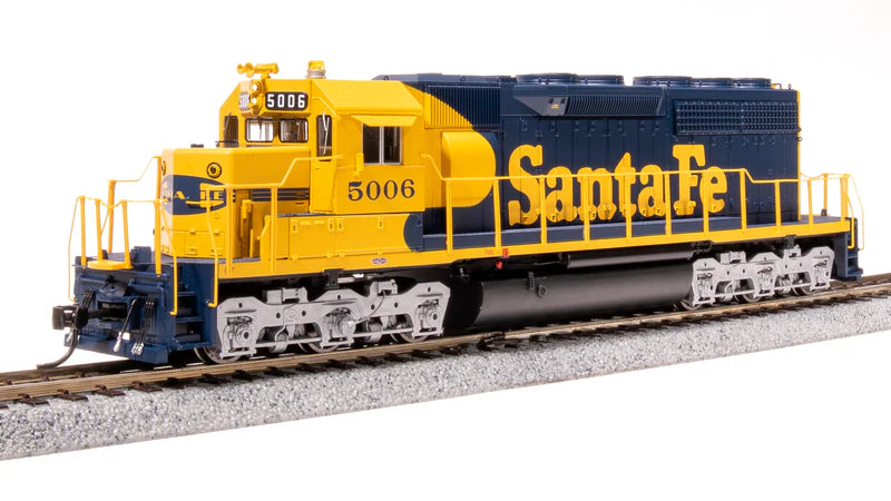 Broadway Limited Imports EMD SD40 Low Nose - Santa Fe #5010 - Warbonnet - Stealth (Non-Sound) - DCC-Ready - HO Scale