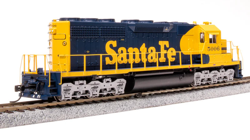 Broadway Limited Imports EMD SD40 Low Nose - Santa Fe #5010 - Warbonnet - Stealth (Non-Sound) - DCC-Ready - HO Scale