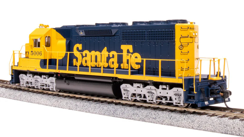 Broadway Limited Imports EMD SD40 Low Nose - Santa Fe #5010 - Warbonnet - Stealth (Non-Sound) - DCC-Ready - HO Scale