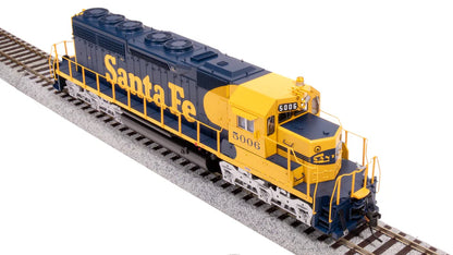 Broadway Limited Imports EMD SD40 Low Nose - Santa Fe #5010 - Warbonnet - Stealth (Non-Sound) - DCC-Ready - HO Scale