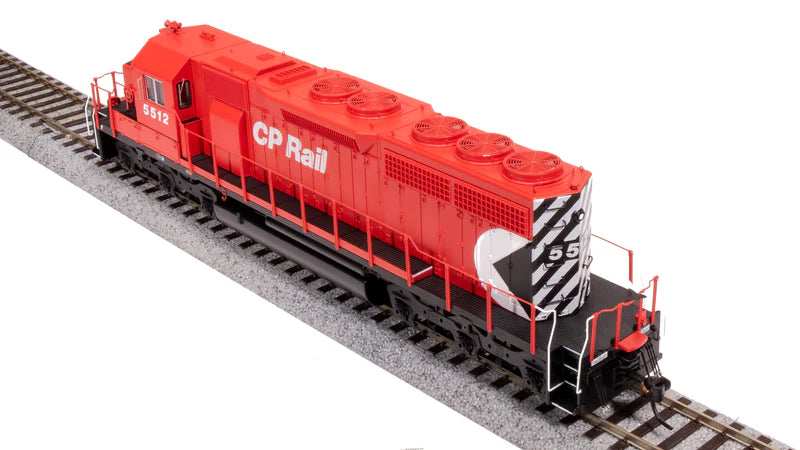 Broadway Limited Imports EMD SD40 Low Nose - CP Rail #5512 - Pacman Scheme - Stealth (Non-Sound) - DCC-Ready - HO Scale