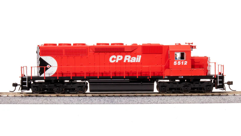 Broadway Limited Imports EMD SD40 Low Nose - CP Rail #5512 - Pacman Scheme - Stealth (Non-Sound) - DCC-Ready - HO Scale