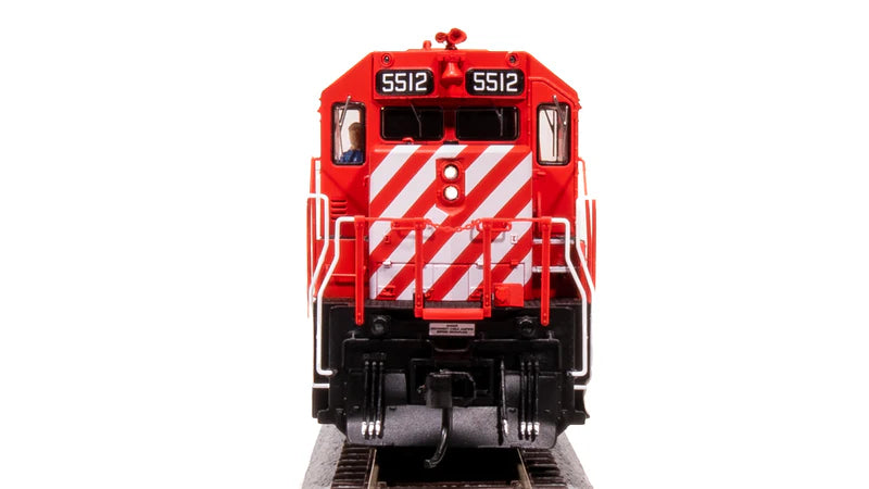 Broadway Limited Imports EMD SD40 Low Nose - CP Rail #5512 - Pacman Scheme - Stealth (Non-Sound) - DCC-Ready - HO Scale