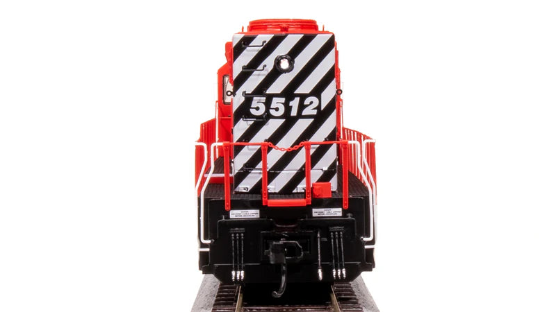 Broadway Limited Imports EMD SD40 Low Nose - CP Rail #5512 - Pacman Scheme - Stealth (Non-Sound) - DCC-Ready - HO Scale