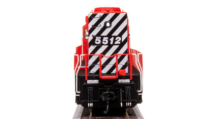 Broadway Limited Imports EMD SD40 Low Nose - CP Rail #5512 - Pacman Scheme - Stealth (Non-Sound) - DCC-Ready - HO Scale