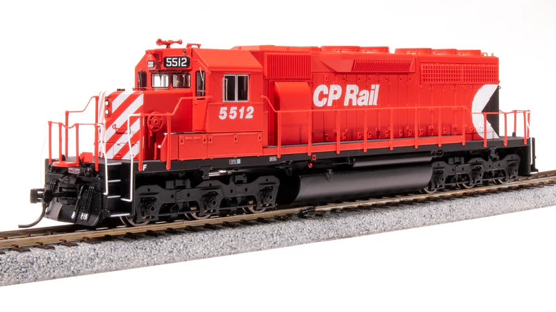 Broadway Limited Imports EMD SD40 Low Nose - CP Rail #5512 - Pacman Scheme - Stealth (Non-Sound) - DCC-Ready - HO Scale