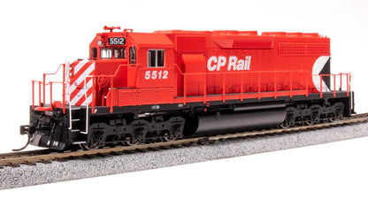 Broadway Limited Imports EMD SD40 Low Nose - CP Rail #5512 - Pacman Scheme - Stealth (Non-Sound) - DCC-Ready - HO Scale