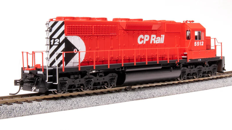 Broadway Limited Imports EMD SD40 Low Nose - CP Rail #5512 - Pacman Scheme - Stealth (Non-Sound) - DCC-Ready - HO Scale
