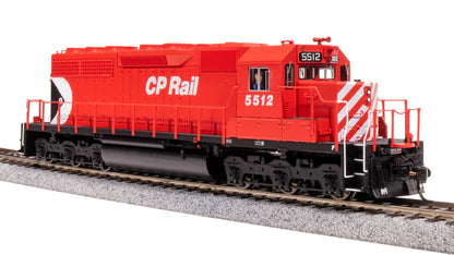 Broadway Limited Imports EMD SD40 Low Nose - CP Rail #5512 - Pacman Scheme - Stealth (Non-Sound) - DCC-Ready - HO Scale