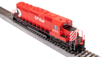 Broadway Limited Imports EMD SD40 Low Nose - CP Rail #5512 - Pacman Scheme - Stealth (Non-Sound) - DCC-Ready - HO Scale