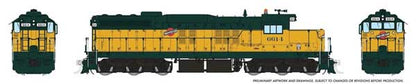 Rapido EMD SD9 Low Nose | Chicago & North Western #6614 | DCC | ESU LokSound | HO Scale