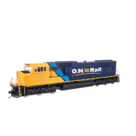 WalthersMainline (910-21014) | EMD SD75I | Ontario Northland #2103 | DCC ESU(R) LokSound | HO Scale