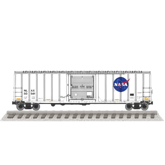 WalthersMainline 910-3807 50' Rocket Train Buffer Car NASA NLAX #50561 HO Scale Pre-Order