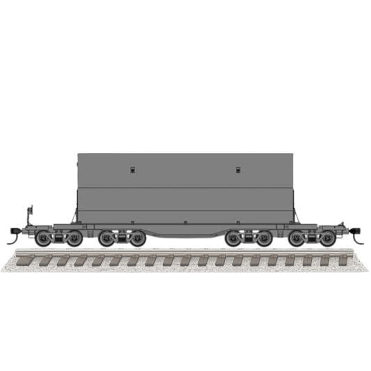 WalthersMainline 66' Rocket Train Booster Car Undecorated HO Scale Pre-Order