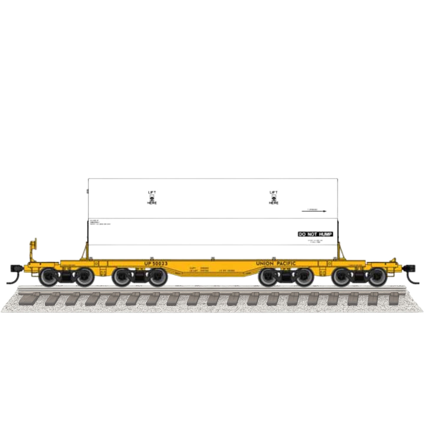 WalthersMainline 910-51006 66' Rocket Train Booster Car Union Pacific (Decal) HO Scale Pre-Order