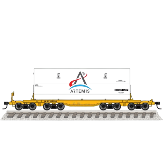 WalthersMainline 910-51011 66' Rocket Train Booster Car Artemis NLAX #122026 HO Scale Pre-Order