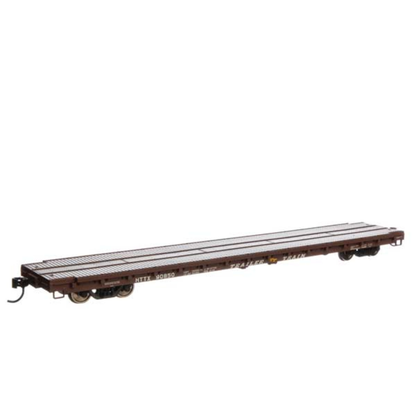WalthersMainline (910-5402) | 60' Pullman-Standard Flatcar | Trailer Train HTTX #90850 | HO Scale