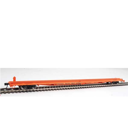 WalthersMainline (910-5526) | 85' General American G85 Flatcar | Pacific Fruit Express #835299 | HO Scale