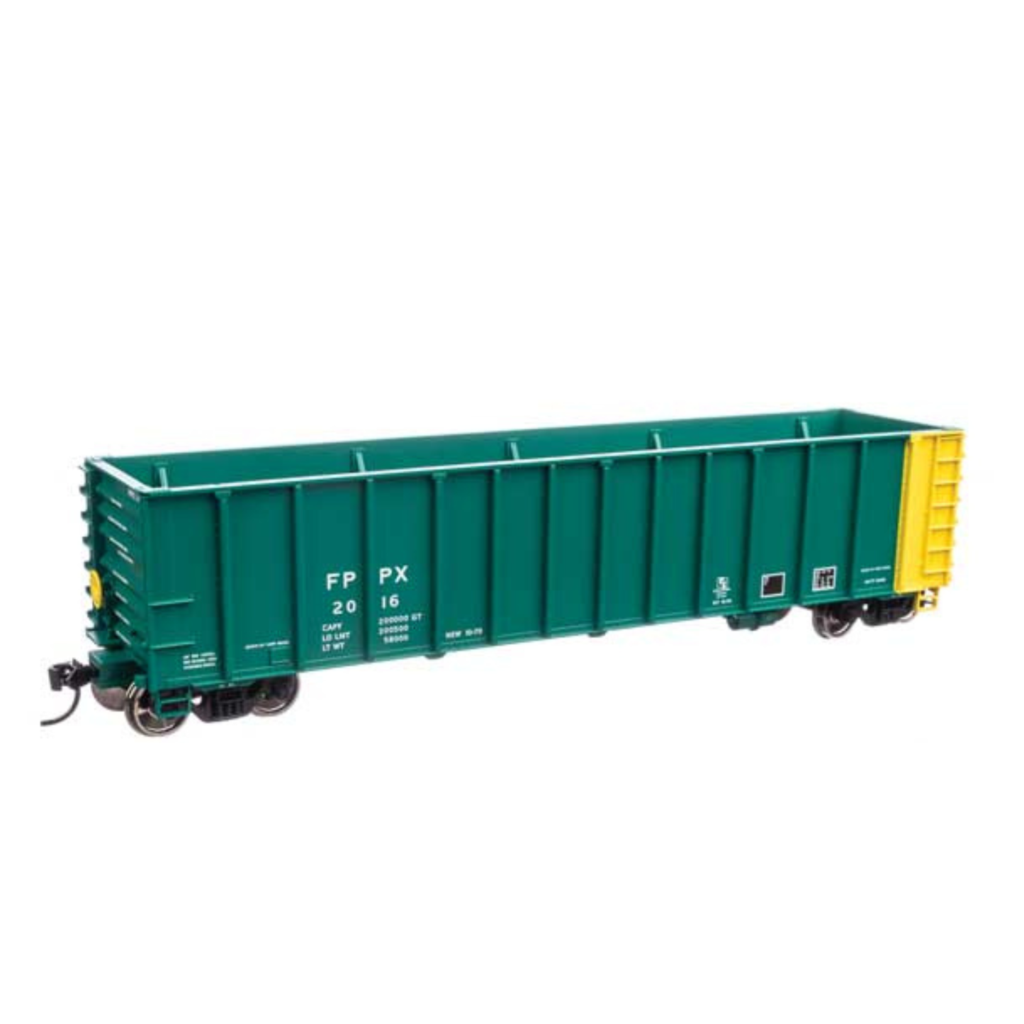 WalthersMainline (910-56213) | 50' PS 4000 Cu Ft Coal Gondola | Fayette Power Project (FPPX) #2016 | HO Scale