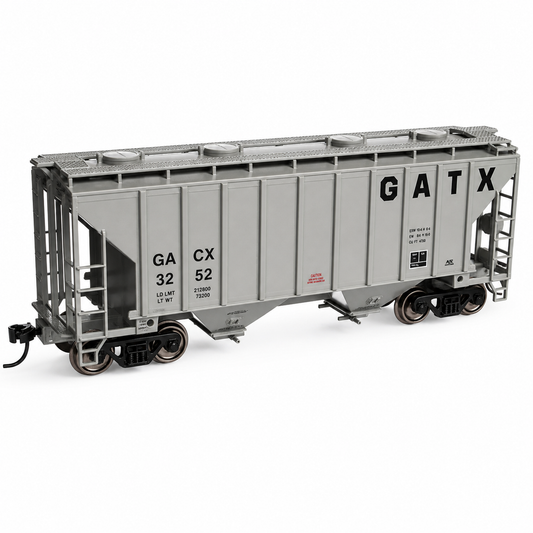 WalthersMainline (910-8513) | 37' 2980 Cubic-Foot 2-Bay Covered Hopper | GACX #3281 | HO Scale
