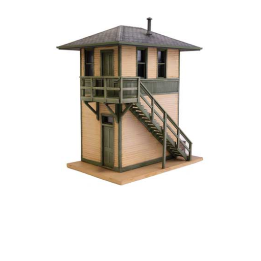 Walthers Cornerstone 933-3556 • Trackside Signal Tower • Kit • HO Scale