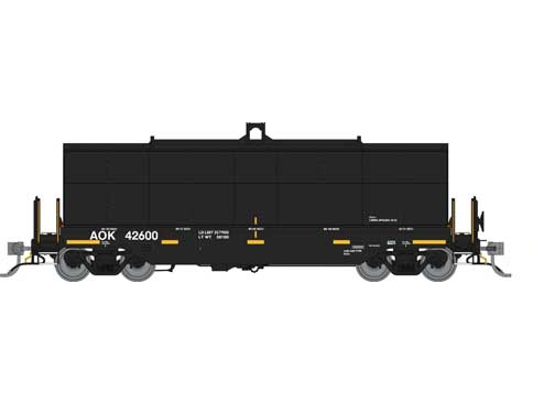 Rapido Greenbrier Traverse Coil Car (168001A) | Arkansas & Oklahoma #42610 | HO Scale