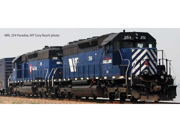 Bowser EMD SD40-2XR - Executive Line - Montana Rail Link #253 - DCC & ESU LokSound V5 - HO Scale