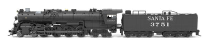 Broadway Limited 9400 ATSF 4-8-4 #3751 As Appears Today Paragon4 Sound/DC/DCC with Smoke N Scale