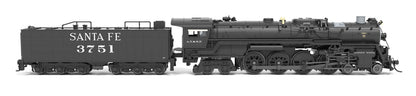 Broadway Limited 9400 ATSF 4-8-4 #3751 As Appears Today Paragon4 Sound/DC/DCC with Smoke N Scale