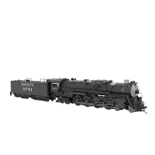 Broadway Limited 9400 ATSF 4-8-4 #3751 As Appears Today Paragon4 Sound/DC/DCC with Smoke N Scale