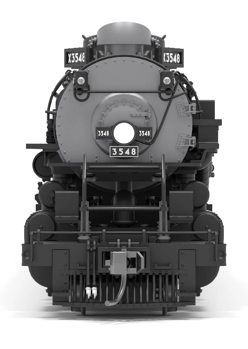 Broadway Limited Imports, Union Pacific 2-8-8-0 "Bullmoose", SA-C-6, #3553, Pre-1944 Appearance w/ 4-BL FWH, Paragon4 Sound/DC/DCC, Smoke, HO Scale