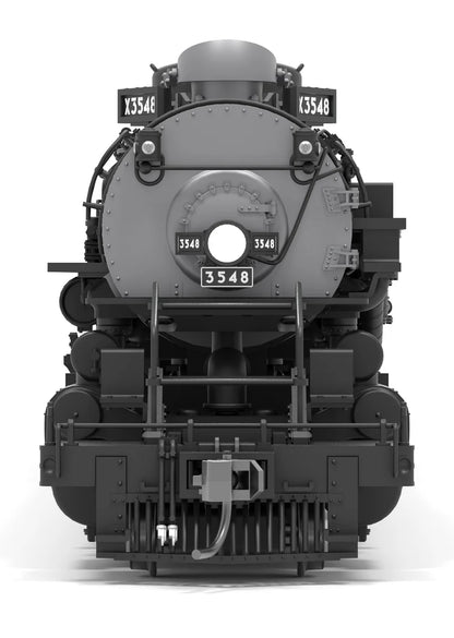 Broadway Limited Imports, Union Pacific 2-8-8-0 "Bullmoose", SA-C-6, #3553, Pre-1944 Appearance w/ 4-BL FWH, Paragon4 Sound/DC/DCC, Smoke, HO Scale