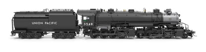 Broadway Limited Imports, Union Pacific 2-8-8-0 "Bullmoose", SA-C-6, #3553, Pre-1944 Appearance w/ 4-BL FWH, Paragon4 Sound/DC/DCC, Smoke, HO Scale