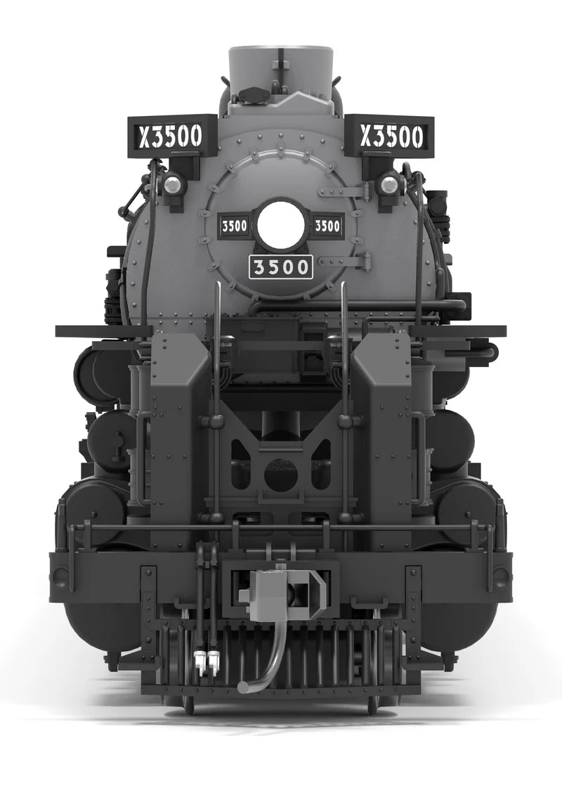 Broadway Limited Imports, Union Pacific 2-8-8-0 "Bullmoose", SA-C-2, #3512, Post-1944 Appearance w/ 5SA FWH Paragon4 Sound/DC/DCC, Smoke, HO Scale