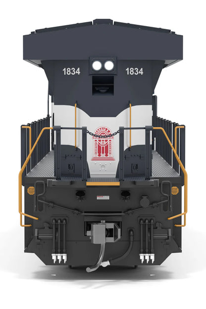 Broadway Limited Imports (9447) GE ES44AC | CSX #1834 Georgia Railroad Heritage Unit | Stealth\DC\DCC-Ready | HO Scale  [OPTIONAL DCC UPGRADE]