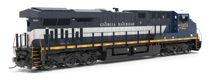 Broadway Limited Imports (9447) GE ES44AC | CSX #1834 Georgia Railroad Heritage Unit | Stealth\DC\DCC-Ready | HO Scale  [OPTIONAL DCC UPGRADE]