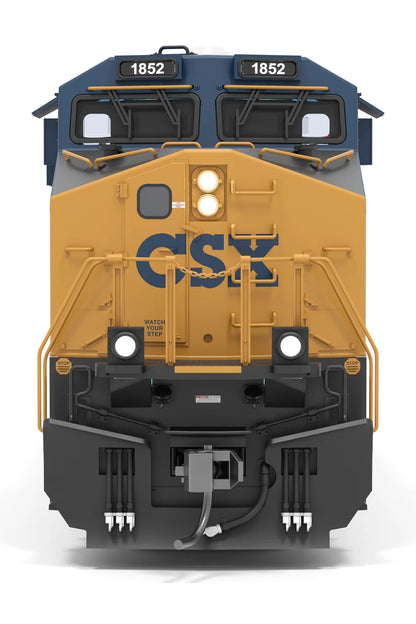 Broadway Limited Imports (9443) GE ES44AC | CSX #1852 Western Maryland Heritage Unit | Paragon4 Sound/DC/DCC w/ Smoke | HO Scale