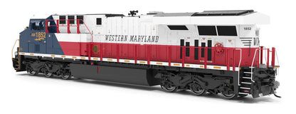 Broadway Limited Imports (9443) GE ES44AC | CSX #1852 Western Maryland Heritage Unit | Paragon4 Sound/DC/DCC w/ Smoke | HO Scale