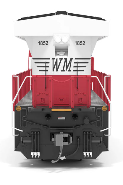 Broadway Limited Imports (9443) GE ES44AC | CSX #1852 Western Maryland Heritage Unit | Paragon4 Sound/DC/DCC w/ Smoke | HO Scale