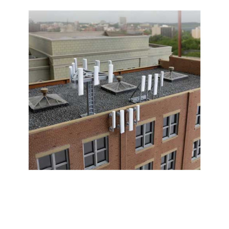 Walthers SceneMaster 949-4195 • Mounted Communication Tower Array • Kit • HO Scale