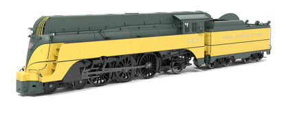 Broadway Limited Imports C&NW 4-6-2 "Yellow Jacket" #1617, 1942 Appearance, Paragon4 Sound/DC/DCC, HO Scale