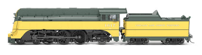 Broadway Limited Imports C&NW 4-6-2 "Yellow Jacket" #1617, 1942 Appearance, Paragon4 Sound/DC/DCC, HO Scale