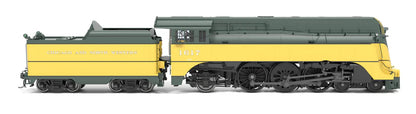 Broadway Limited Imports C&NW 4-6-2 "Yellow Jacket" #1617, 1942 Appearance, Paragon4 Sound/DC/DCC, HO Scale