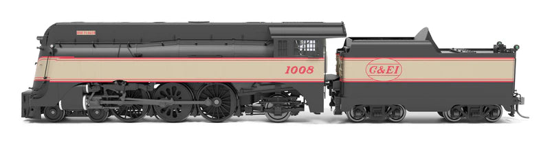 Broadway Limited Imports C&NW 4-6-2 C&EI #1008, "Dixie Flagler" Passenger Scheme, Fantasy Scheme, Paragon4 Sound/DC/DCC, HO Scale